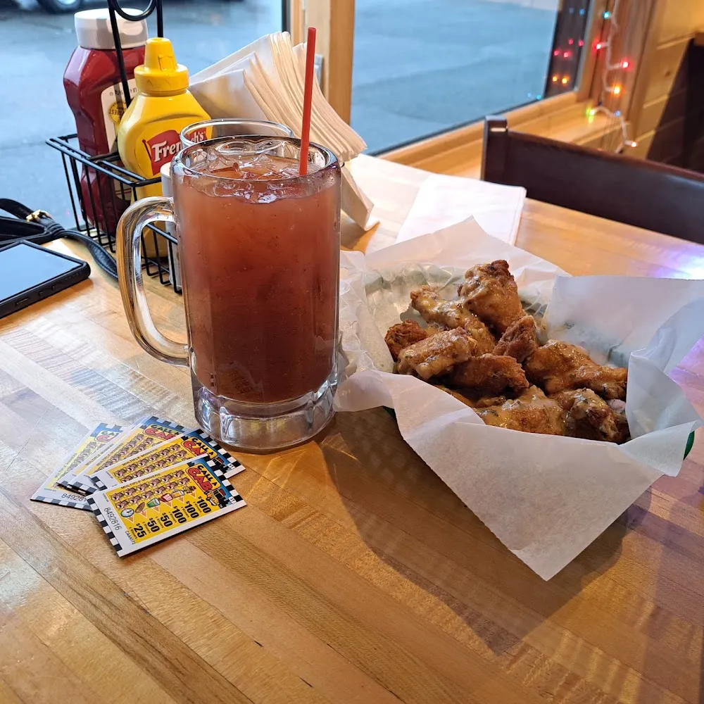 Wings Drinks and Pull Tabs